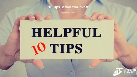 10 Tips before you make investment